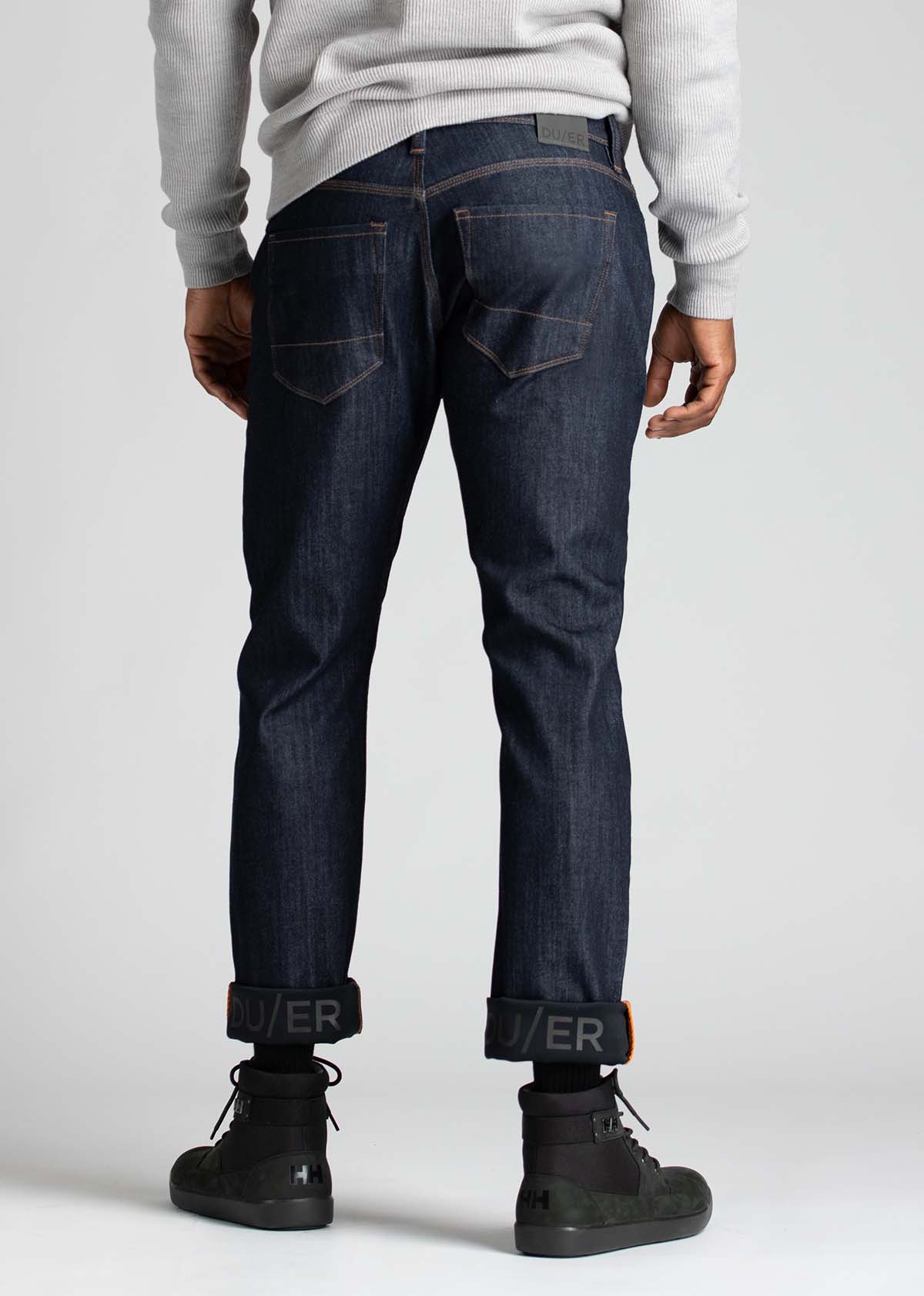 All-Weather Performance Denim Relaxed Taper Jeans Men