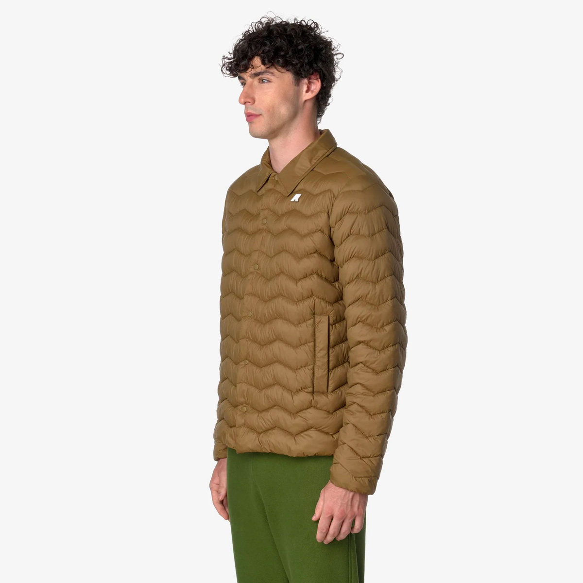K-WAY Bruno Steppjacke Herren k-way_BRUNO-QUILTED-WARM_Jacket_brown-corda_04
