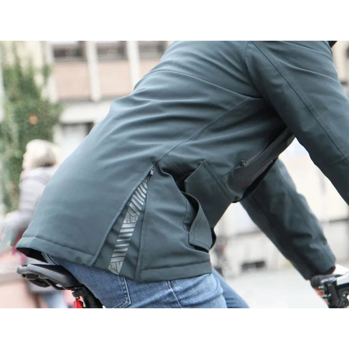 Zimtstern StormDayz Regenjacke Herren Storm-dayz-Parka-detail