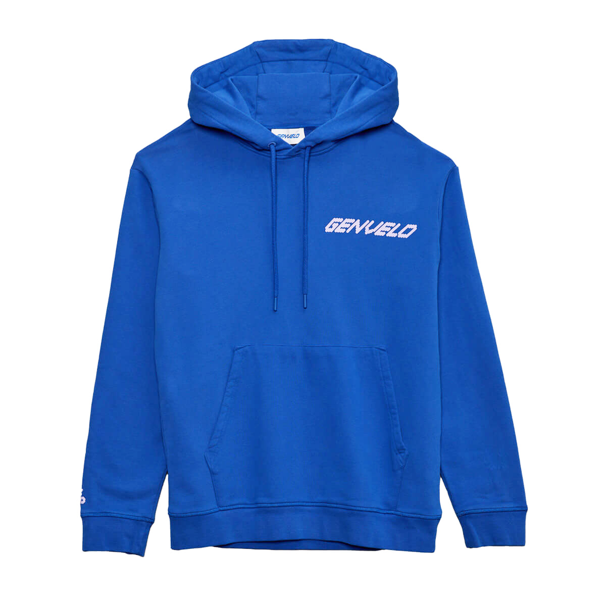 GENVELO Hoodie, Vorderseite, blau