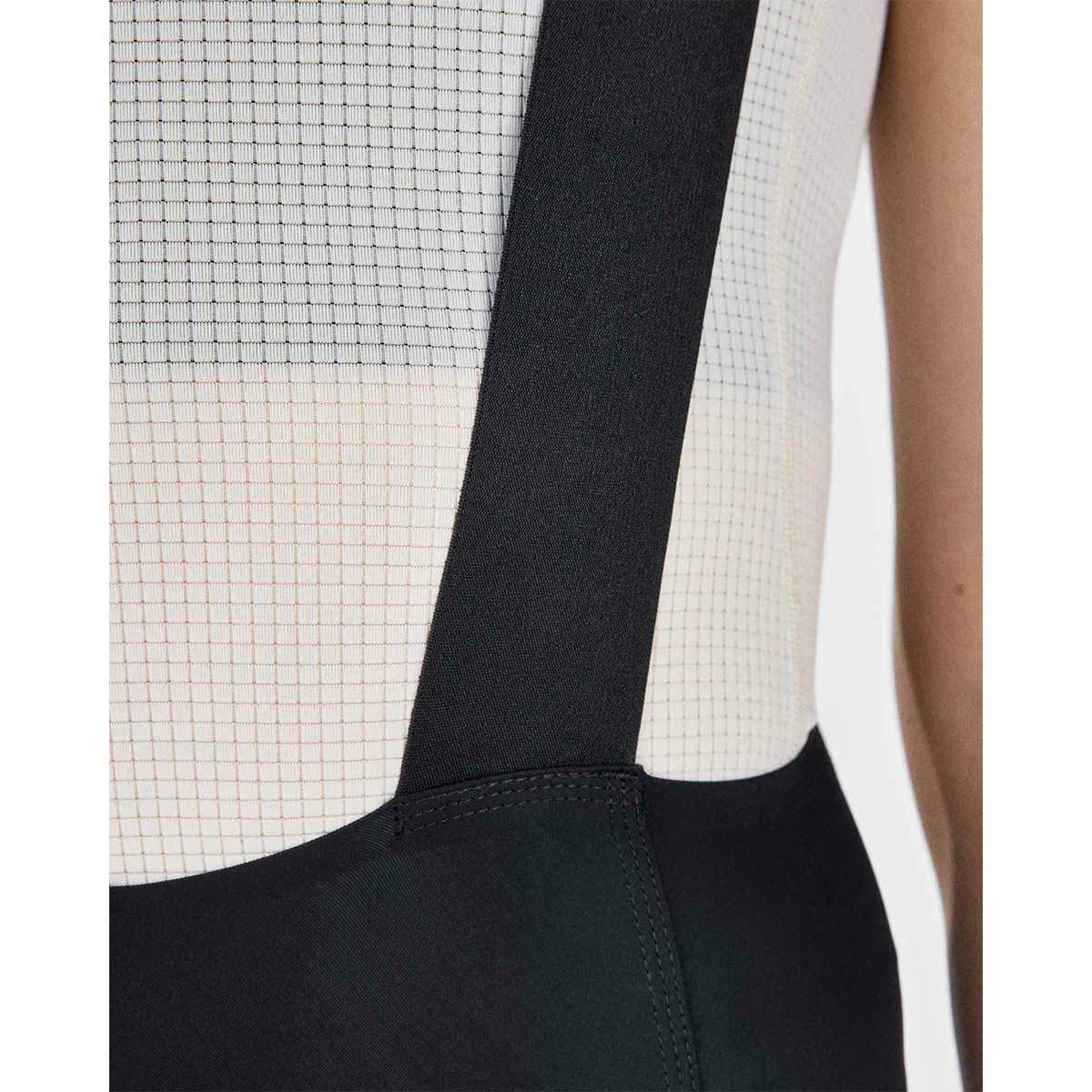 FINGERSCROSSED #ROAD BIB WOMEN Fahrradhose Damen Radsport schwarz black FINGERSCROSSED #ROAD BIB WOMEN Fahrradhose Damen Radsport schwarz black Detail Träger