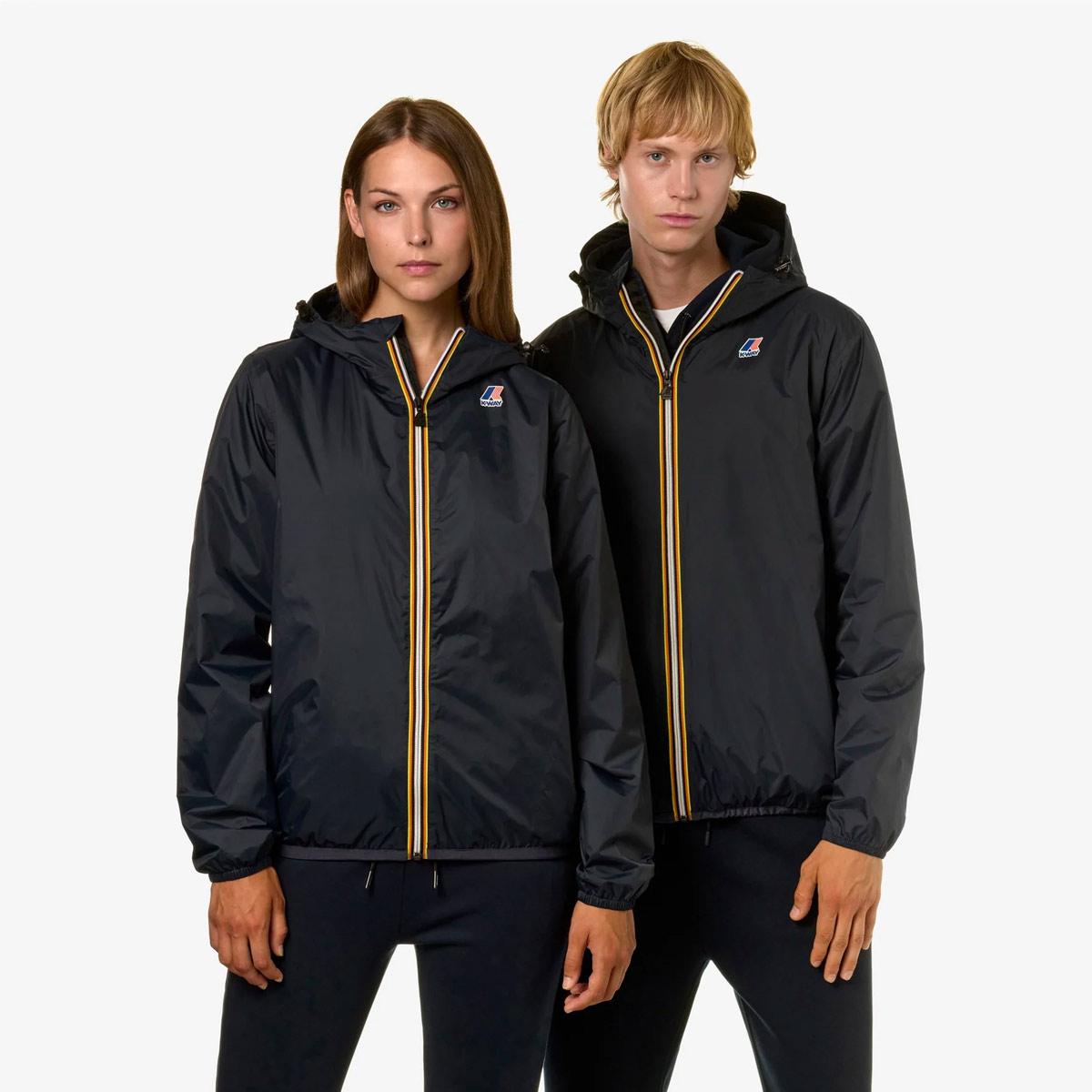 K-WAY Le Vrai 3.0 Claude Regenjacke Unisex K-Way_Le-Vrai-3-0-Claude-Regenjacke_blue-depth_03