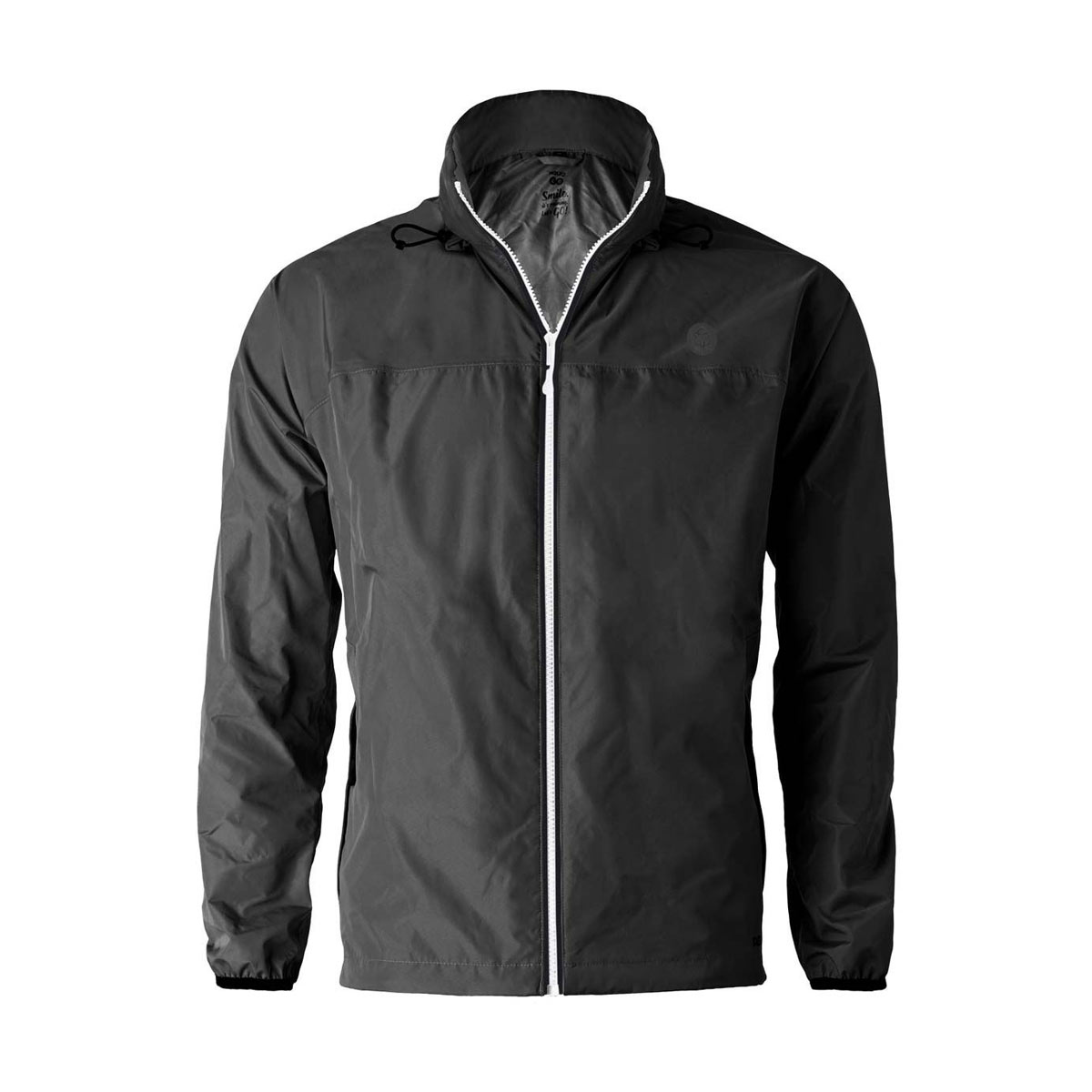 AGU Go Regenjacke Unisex 430390-AGU-Jacket-Go-anthracite-vorneXbYUBPt0V4AVy