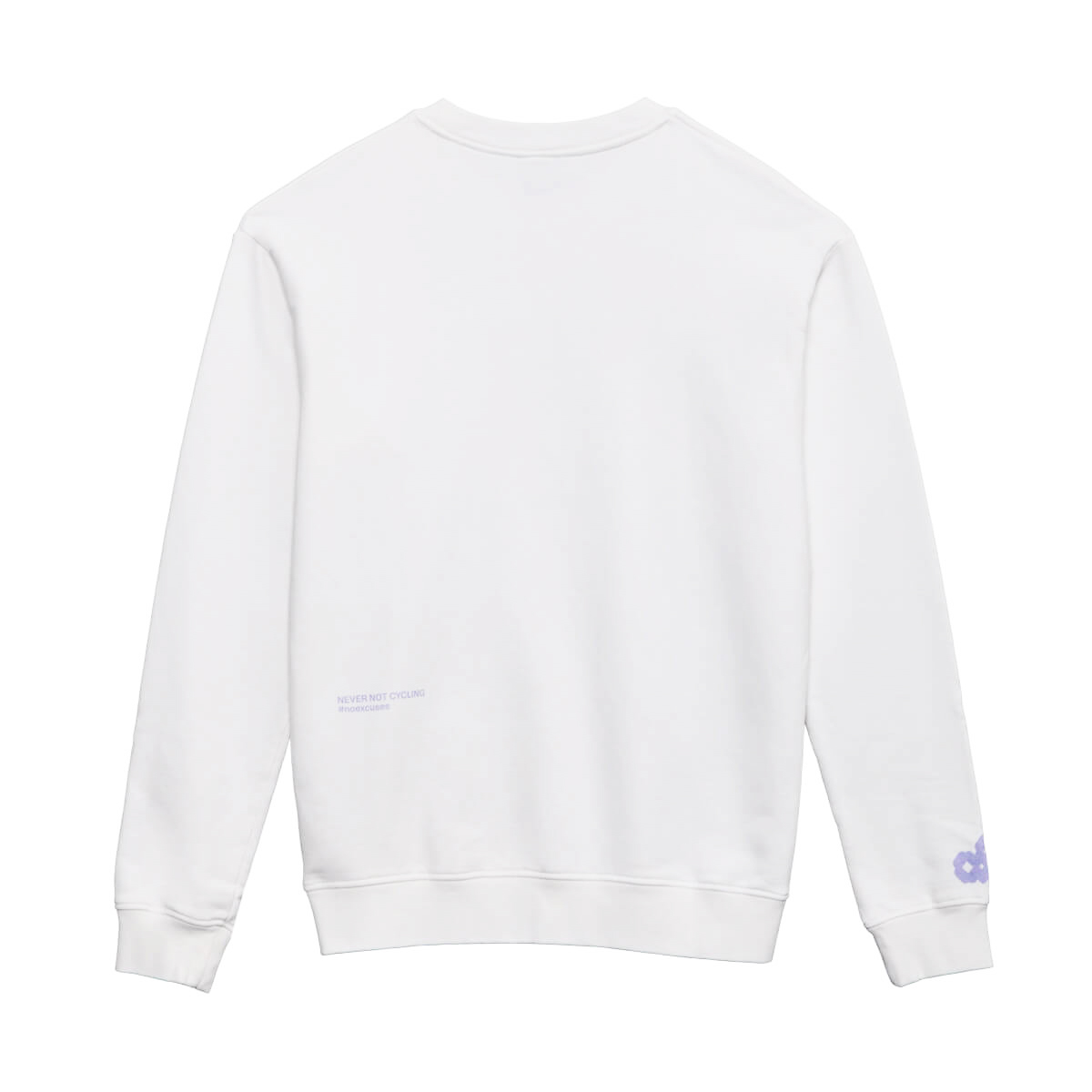 GENVELO Sweatshirt, Rückseite, weiss