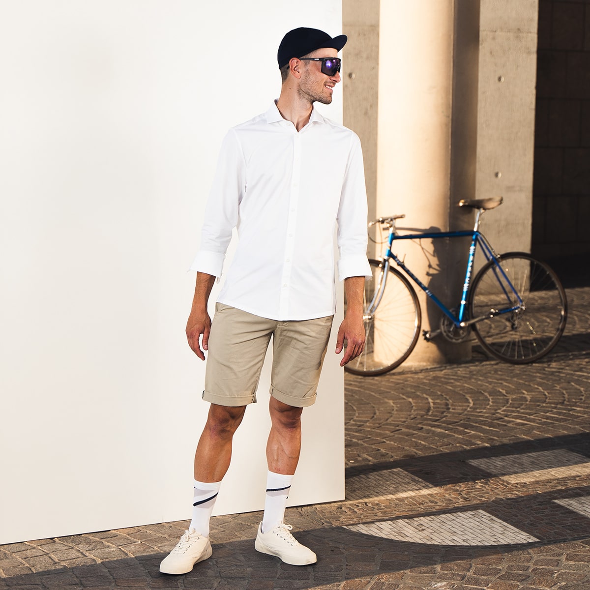 Fahrrad Short Chino-K Superfit Twill Men