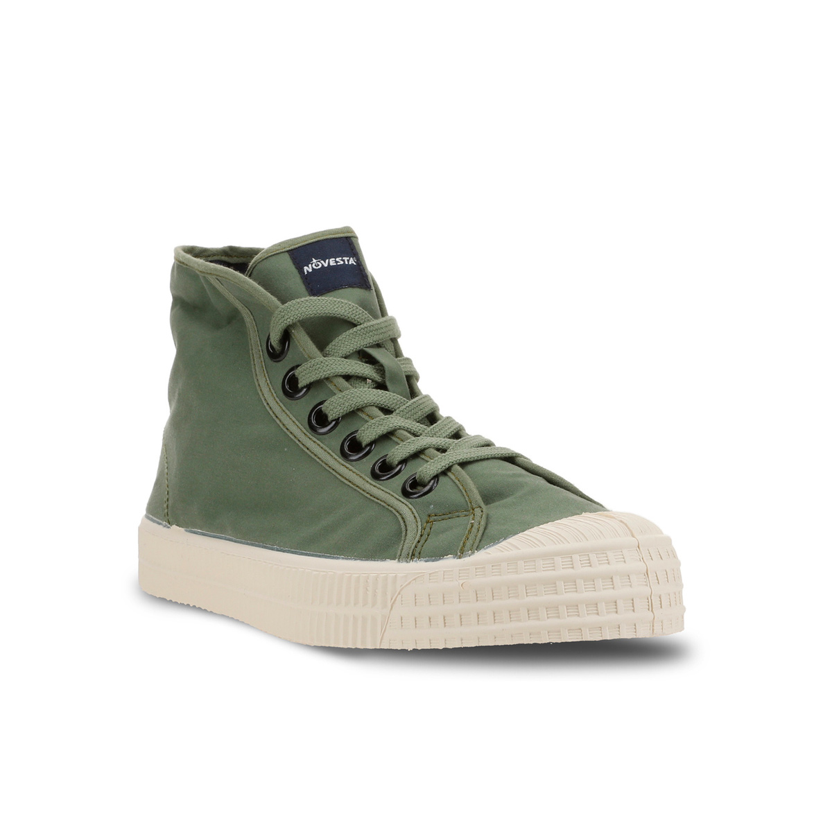NOVESTA Star Dribble Wax Cotton Mid Sneaker Unisex Novesta_Star-Dribble-Waxed-Cotton_Unisex_Sage_02