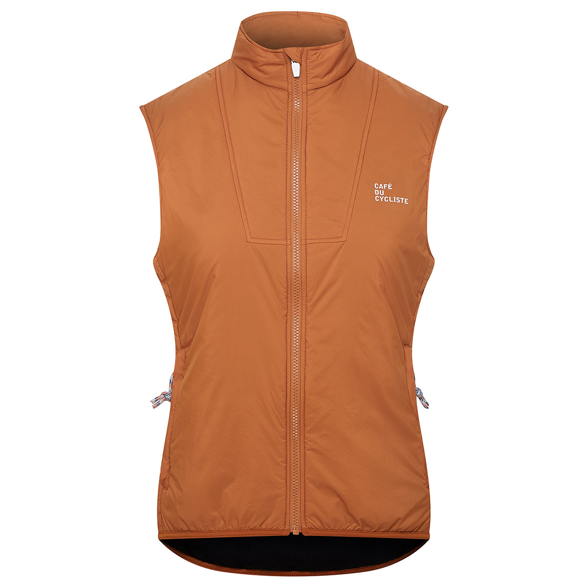 Café du Cycliste Esther Thermo Weste Damen Cafe_du_Cycliste-Esther_Mid-Thermal_Primaloft_Gilet-Cinnamon-1