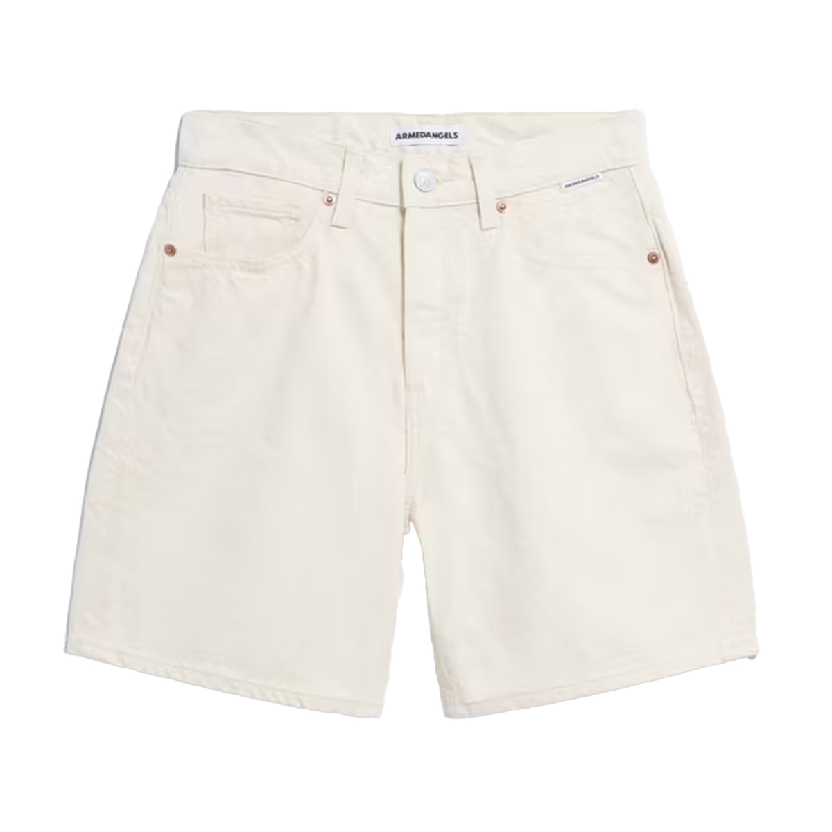 ARMEDANGELS Sheaari Jeans Shorts Damen Armedangels_SHEAARI-SHORTS_Damen_undyed_01, Bekleidung, Kurze Hosen, Hemd