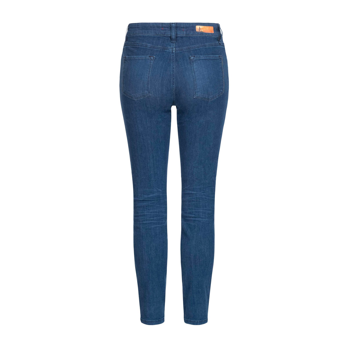 ALBERTO Bicicletta Fahrrad Jeans Medium Waist Skinny Fit Damen 2412-2980-Alberto-Biciletta-Damen-slim-fit-880-darkblue-hinten-6-2