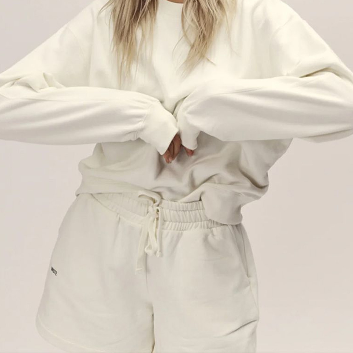 WOTE Sweatshorts Damen WOTE_Women_WMN_Sweatshorts-weiss_03