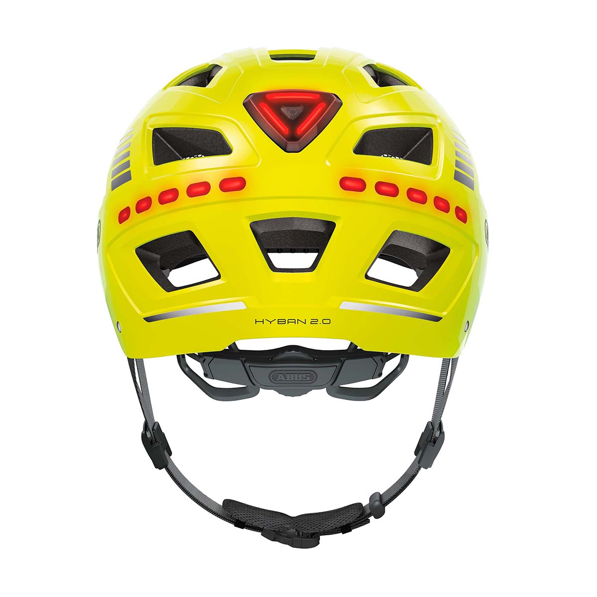 ABUS Hyban 2.0 LED Fahrradhelm 614613_HYBAN_2-0_LED_SIGNAL_YELLOW_REAR_Abus