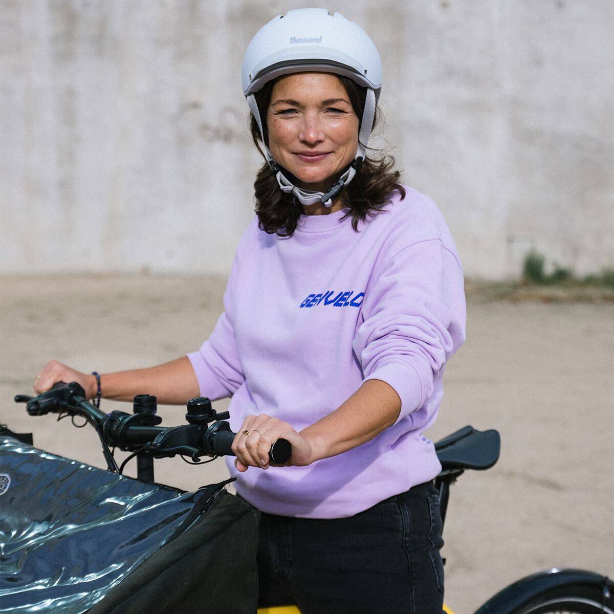 GENVELO Sweatshirt, Unisex, lilac