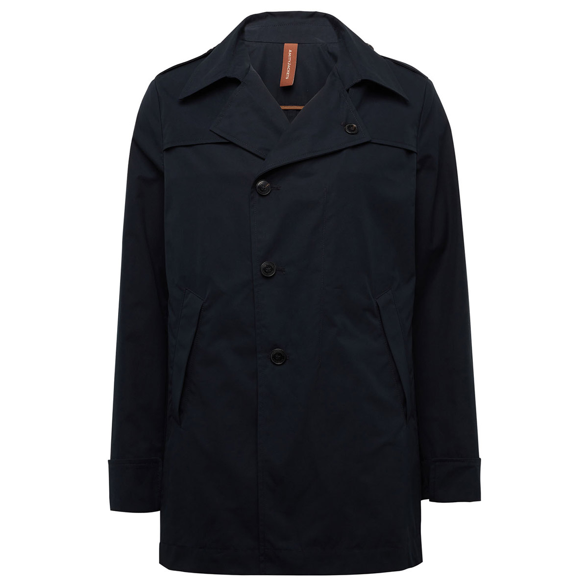 Amity Fashion Franz Jacke Herren amity-fashio-franz-eta-proof-navy-1, Bekleidung, Mantel, Trenchcoat