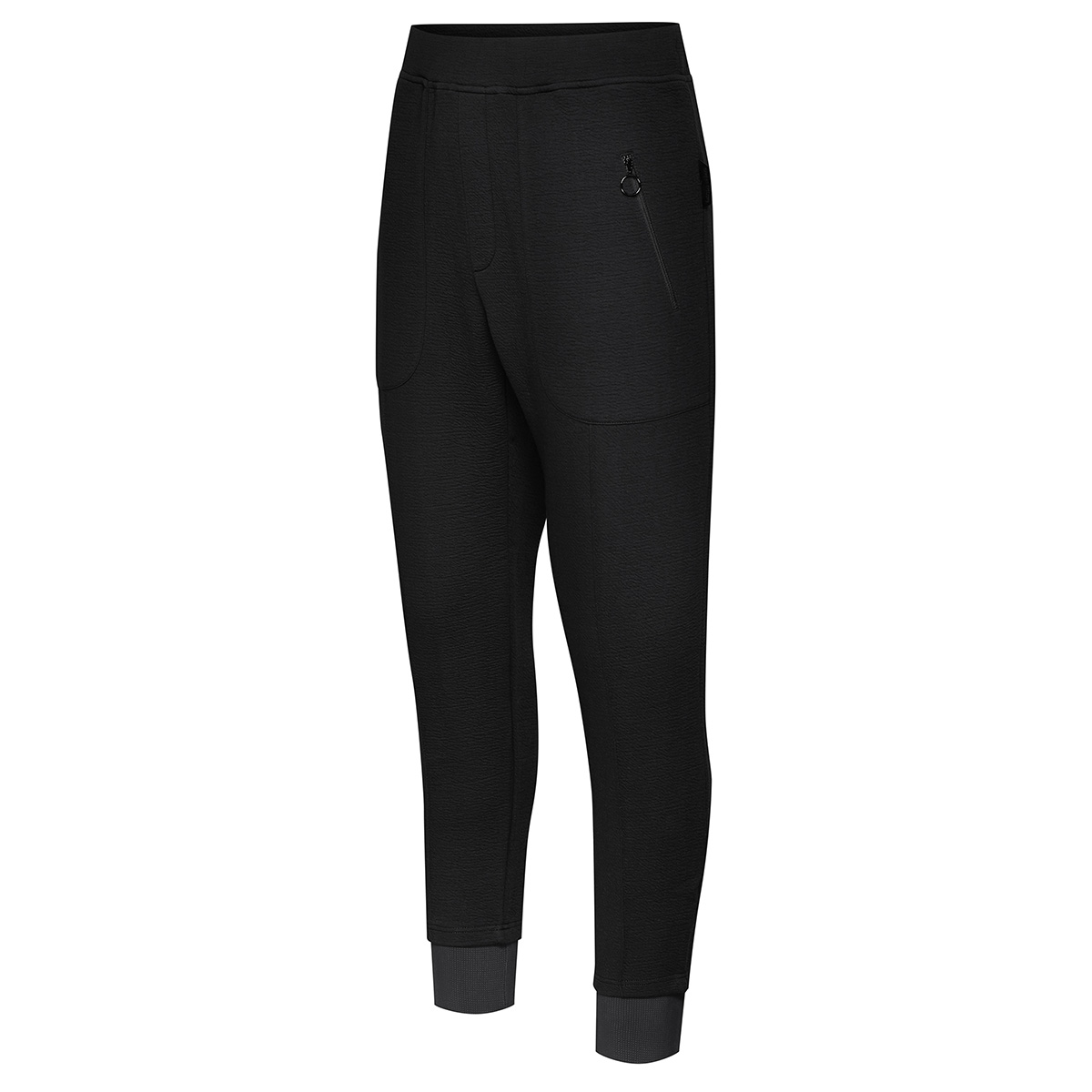 Café du Cycliste Juliette Jogginghose Herren Cafe_du_Cycliste-Juliette_Stretch_Fuseau_Active_Pant-Black-3