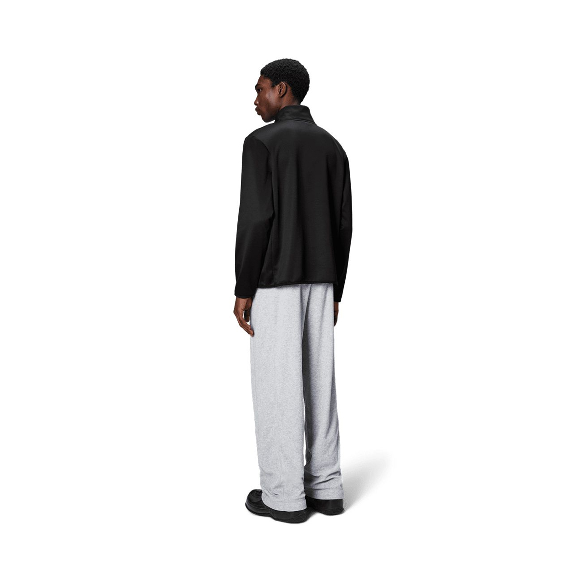 RAINS Sintra Fleece Half Zip Pullover Unisex Rains_Sintra-Fleece-Half-Zip_black_04