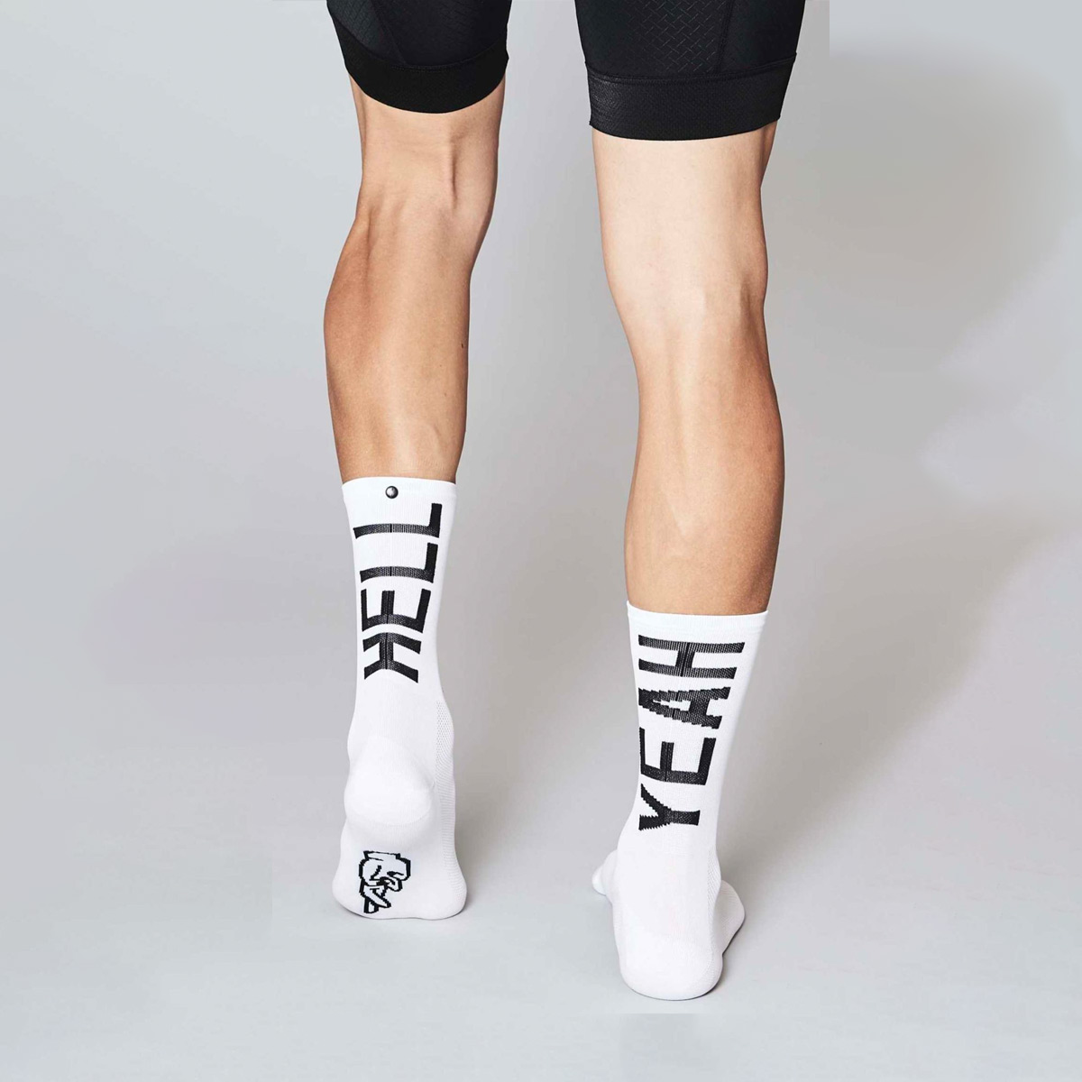 FINGERSCROSSED Hell Yeah 2.0 Radsocken Unisex HELLYEAHWHITEback1k2AsdNOvj9S4