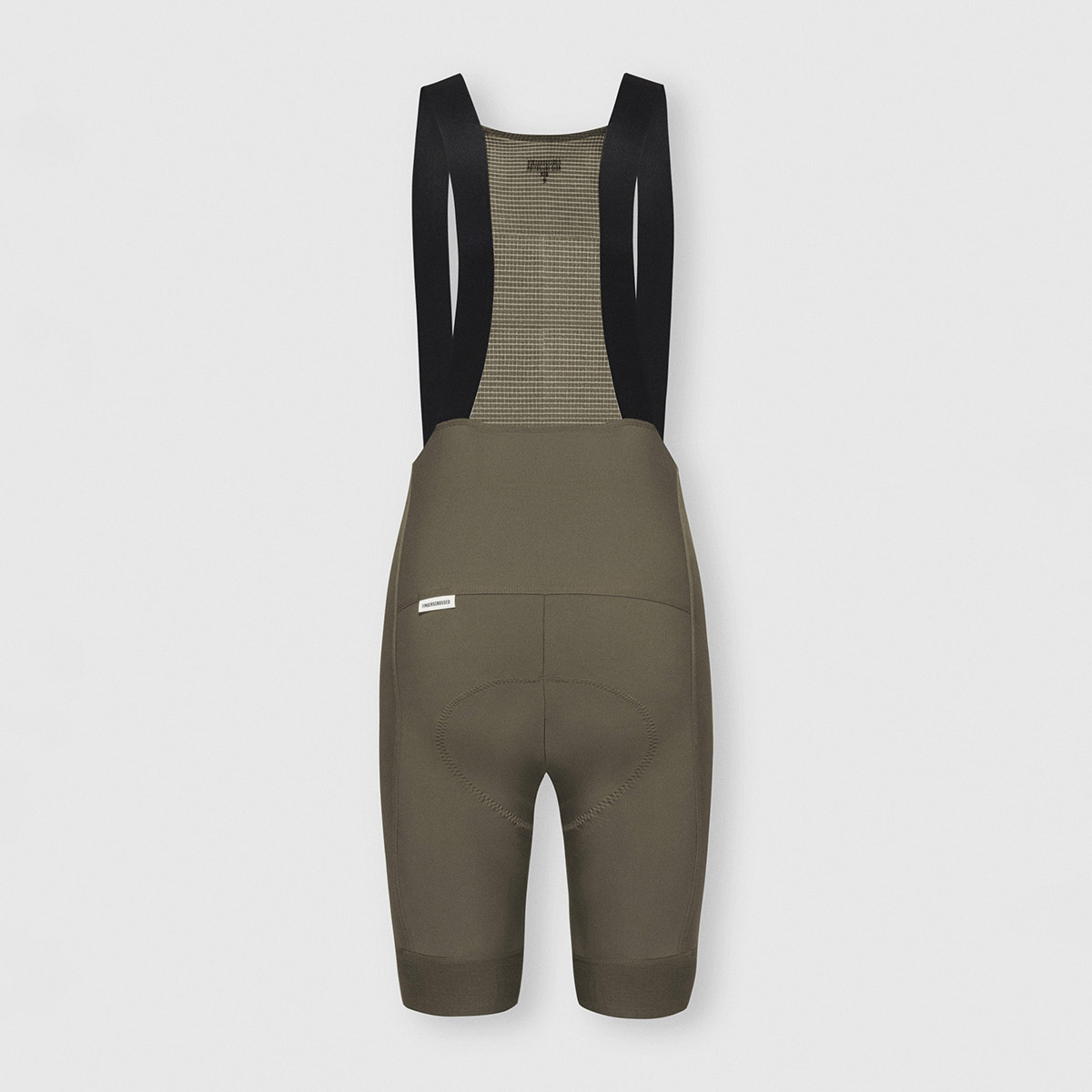FINGERSCROSSED #ROAD BIB MEN Fahrradhose Rennradhose Männer Radsport olive FINGERSCROSSED #ROAD BIB MEN Fahrradhose Rennradhose Männer Radsport olive Freisteller hinten