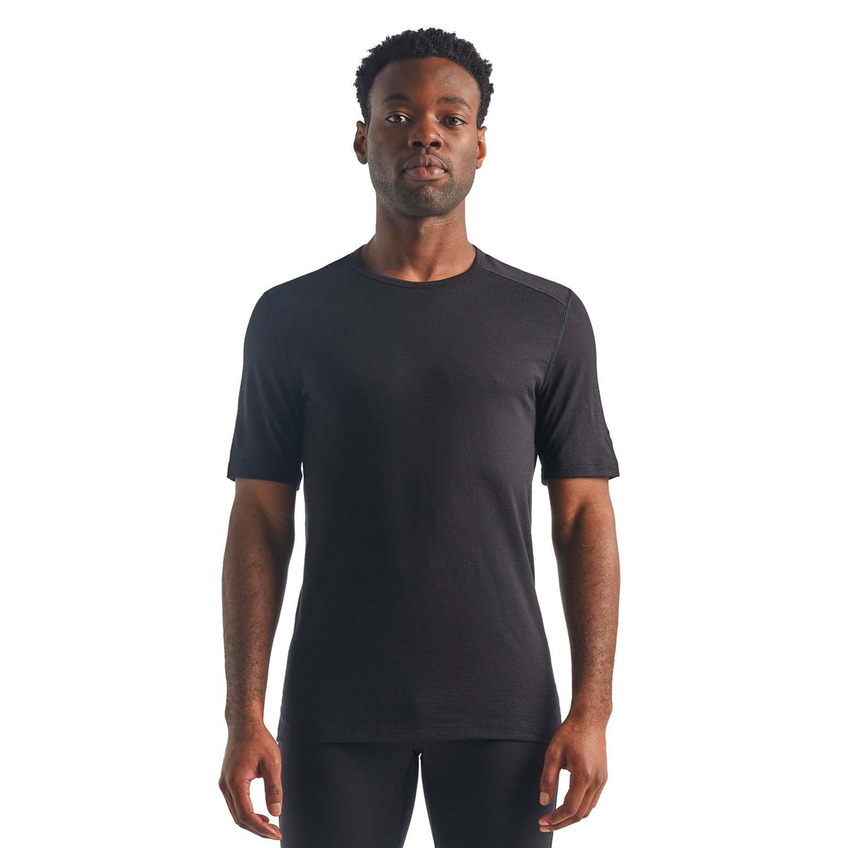 Icebreaker 200 Oasis Crewe Merino T-Shirt Herren Icebreaker-SS21-MEN-200-OASIS-SS-CREWE-BLACK-104509001_2