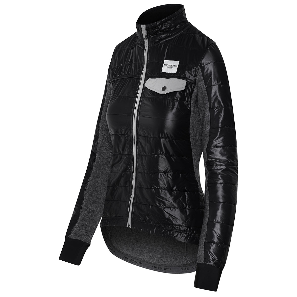 Café du Cycliste Albertine Thermo Jacke Damen Cafe_du_Cycliste-Albertine_Thermal_Down_Jacket-Black-3