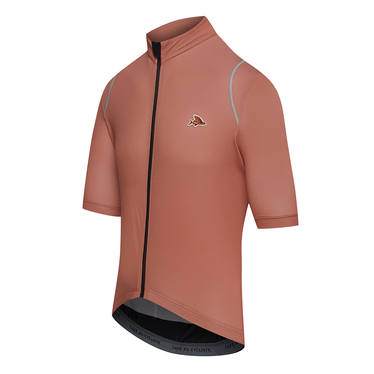Café du Cycliste Mona Radtrikot Herren Cafe-du-Cycliste-MONA-Short-Sleeve-Jersey_Cashew_03