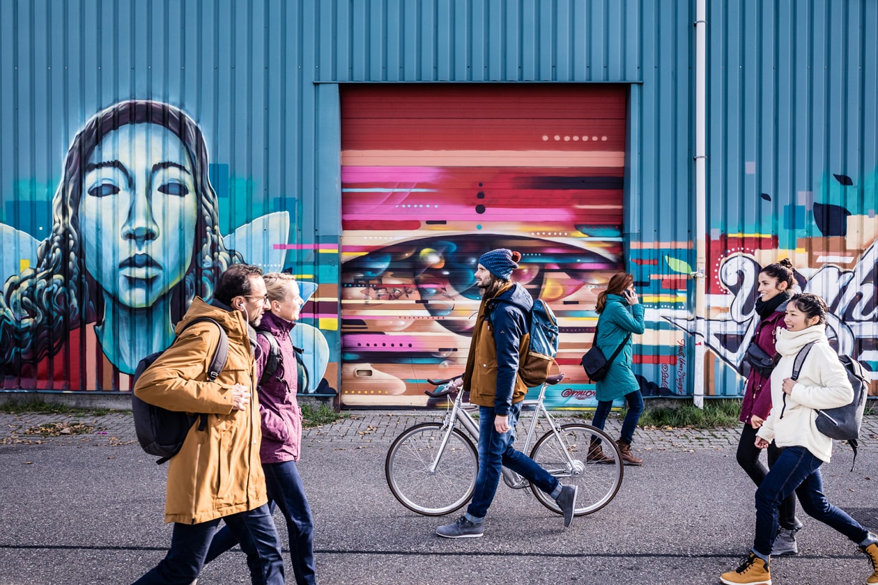 VAUDE Cycle 20 II 2in1 Gepäckträgertasche W19_6267_VAUDE_Amsterdam_ERD_r