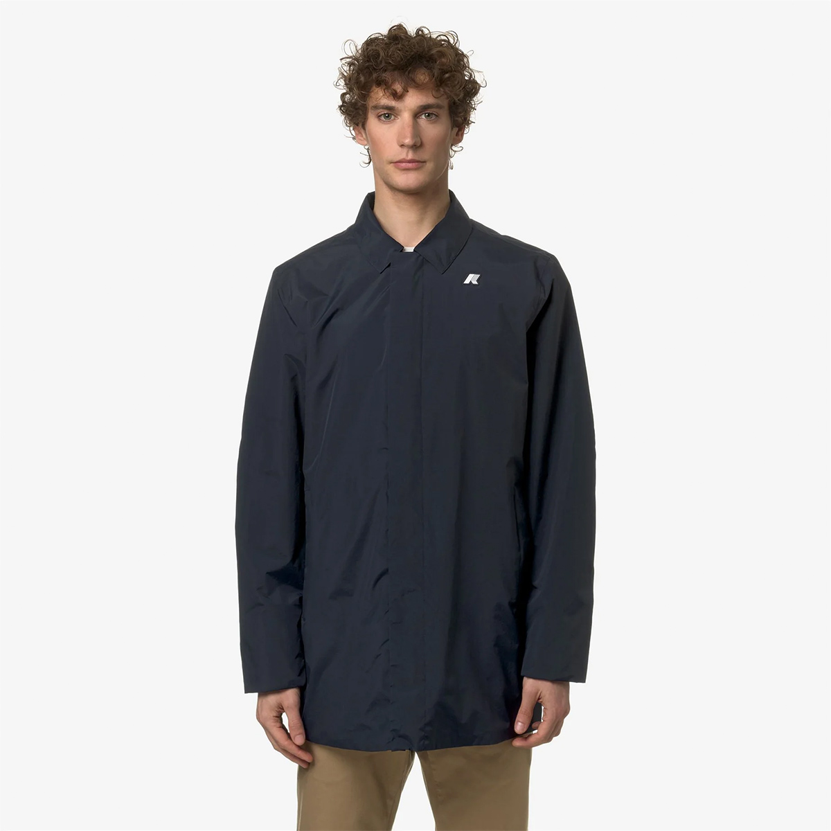 K-WAY Benny Ottoman Jacke Herren Bekleidung, Mantel, Langarm, Ärmel, Person