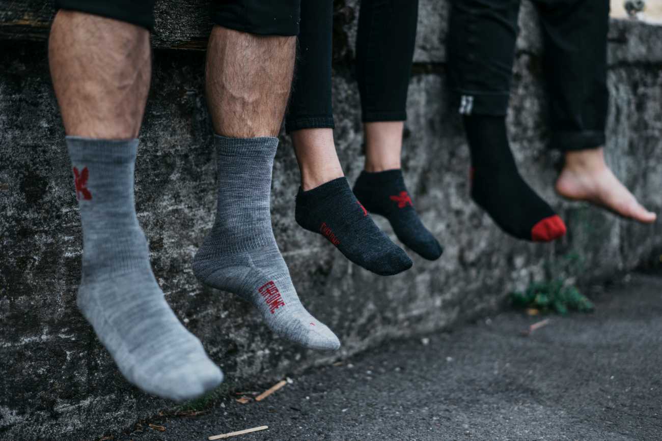 Chrome Industries No Show Merino Socken Unisex ChromeIndustries_FW17-03906