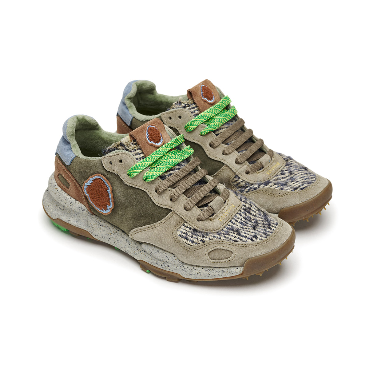 Satorisan Chacrona Suede Sneaker Unisex Chacrona-Suede-Gravel-Satorisan-02