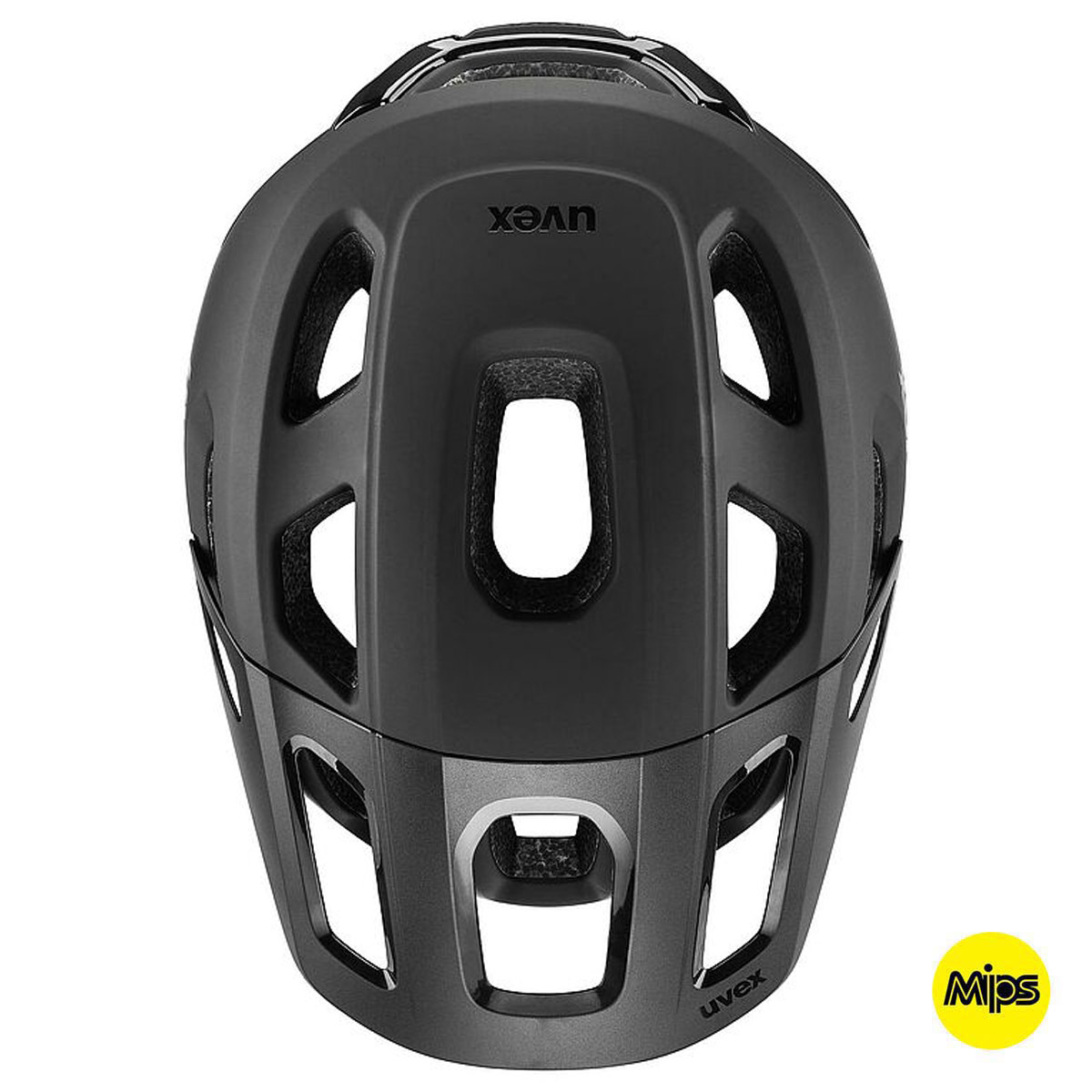 uvex react MIPS Fahrradhelm UVEX_Helm_react-MIPS_black-matt_02