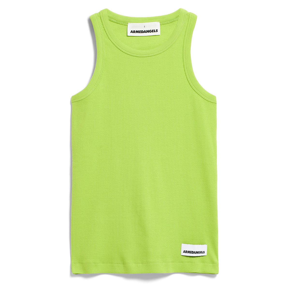 ARMEDANGELS Kanitaa Tanktop Damen AA_30004659-2677_KANITAA_super-lime_01