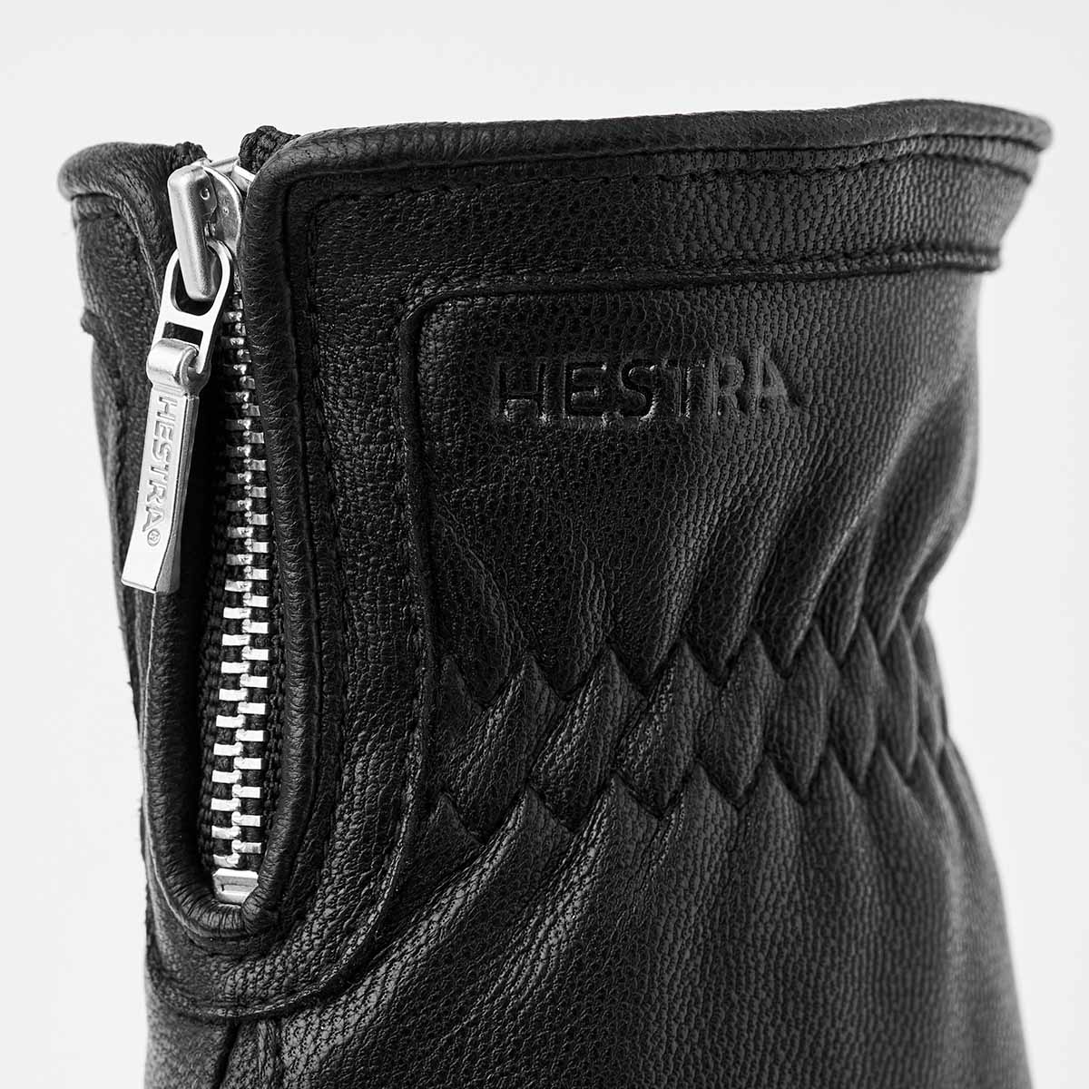 Hestra Alva Leder Handschuhe Damen Hestra-Alva-black-3
