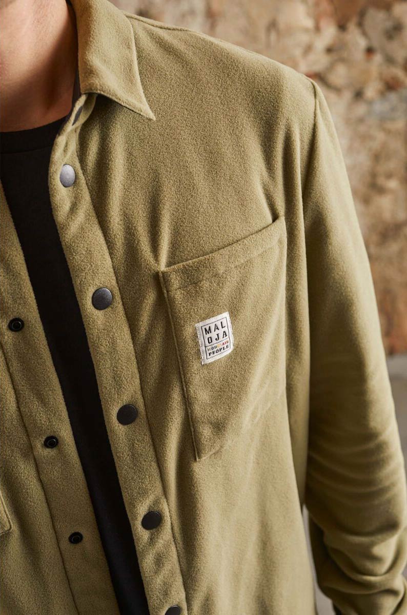 Maloja KoliM. Fleece Overshirt Herren MA-36253-M-OA_KoliM-Adventure-Shirt-Men_oak_05