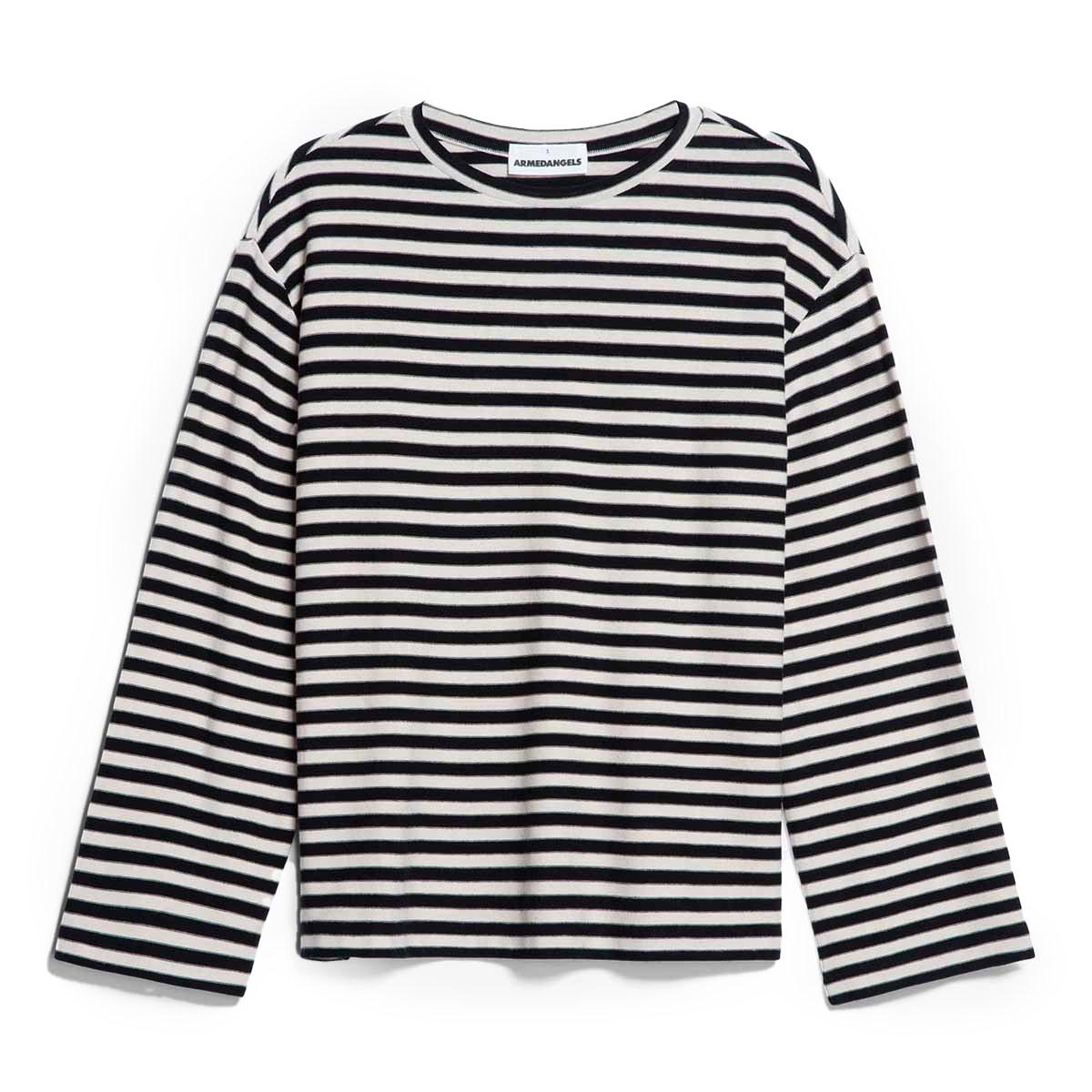 Marynaa Knitted Stripe Longsleeve Shirt Women