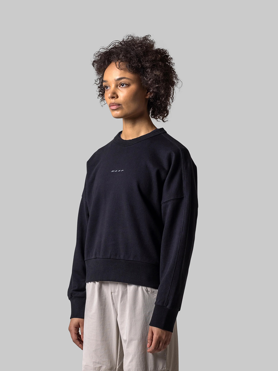 MAAP Evade Crew Sweatshirt Damen  MAP-WAF011_Evade-Crew-Women_Black_5