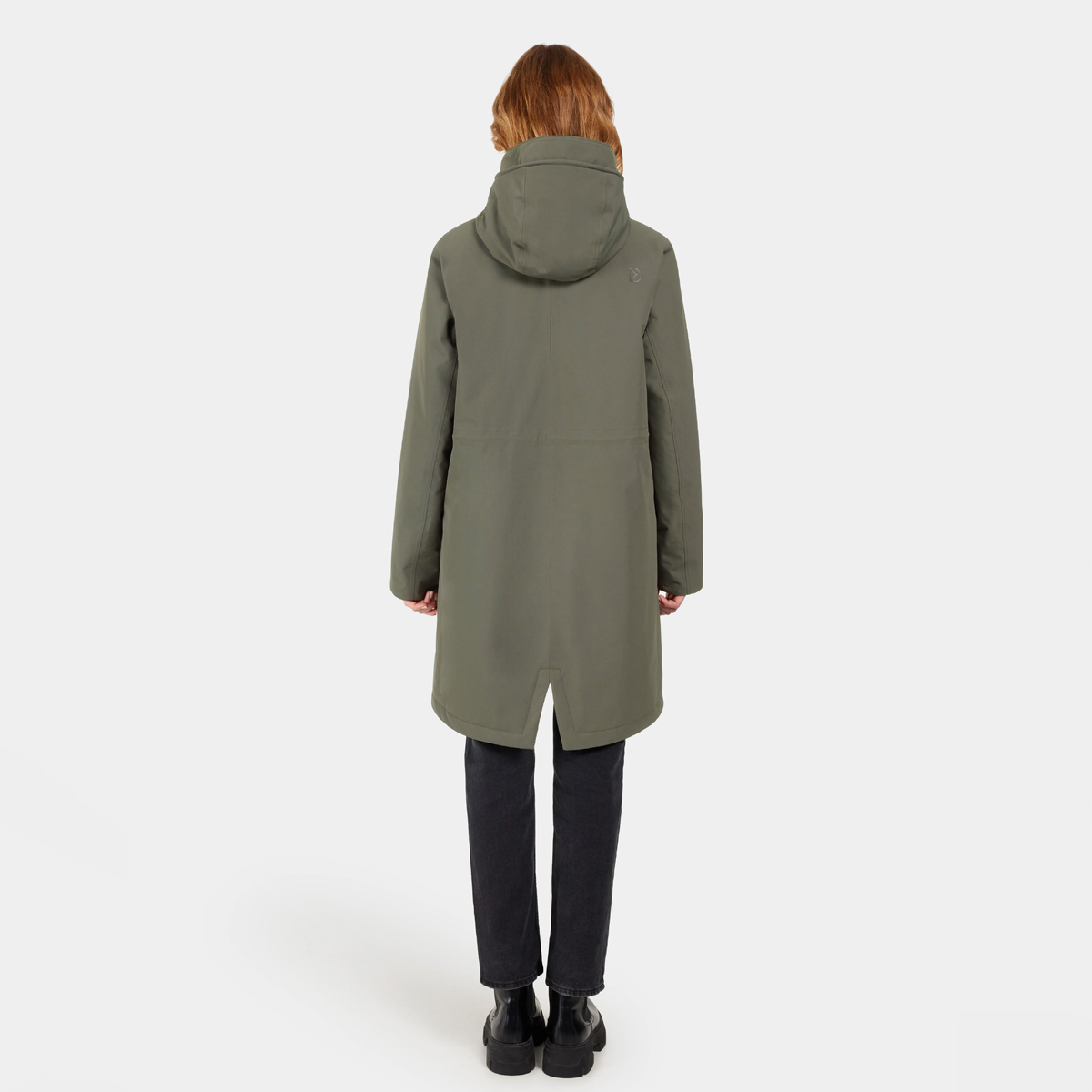 Didriksons FIA Parka Regenjacke Damen Didriksons_Fia-Parka_Women_Deep-Green_05