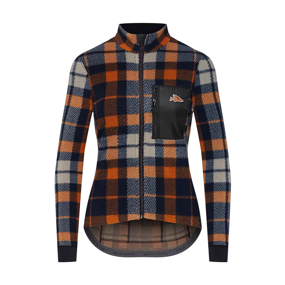 Café du Cycliste Solange Langarm Radtrikot Damen Hemd, Langarm, Mantel, Jacke, Blazer