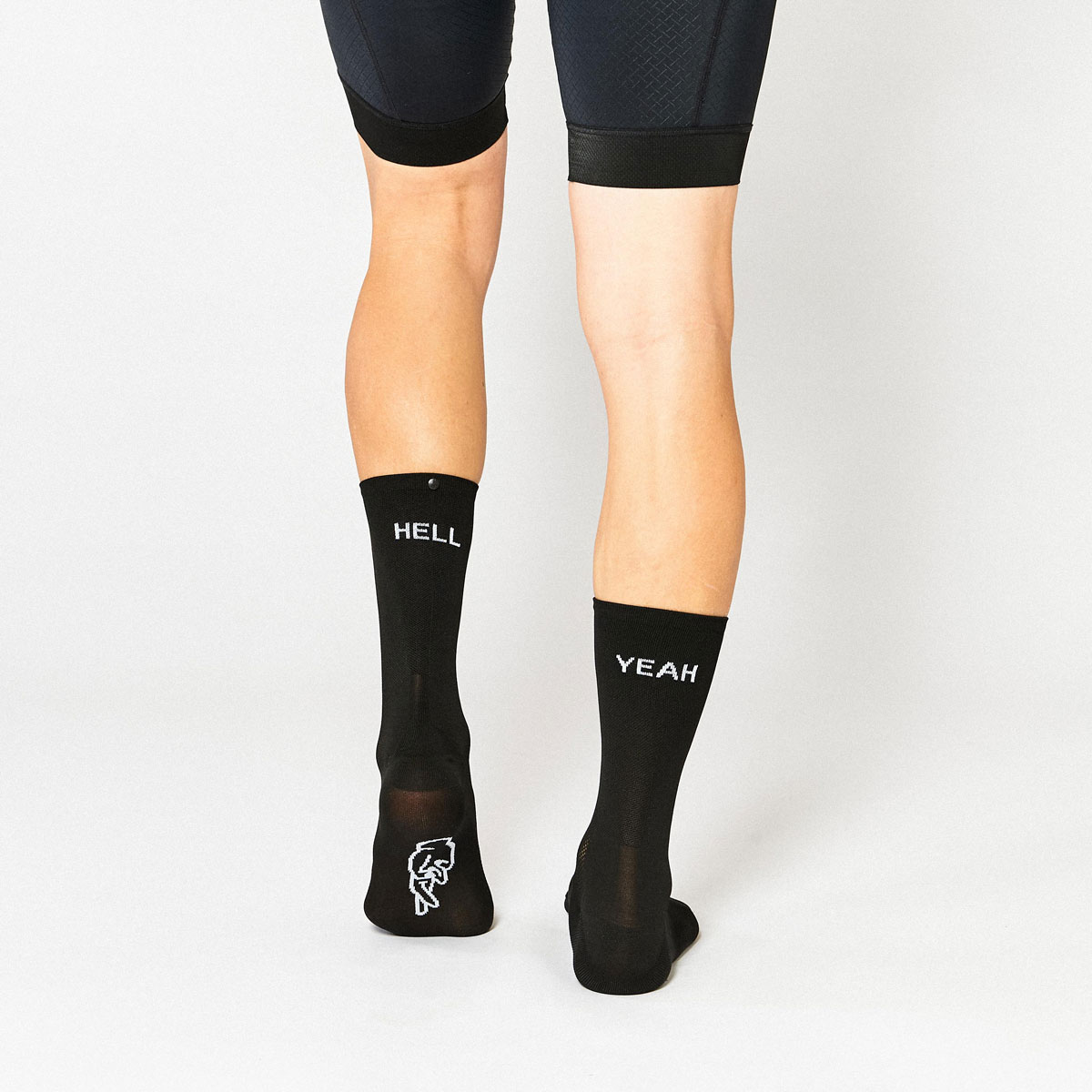 Hell Yeah 1.0 Radsocken Unisex Fingerscrossed-HELL-YEAH-1-0-BLACK_M2