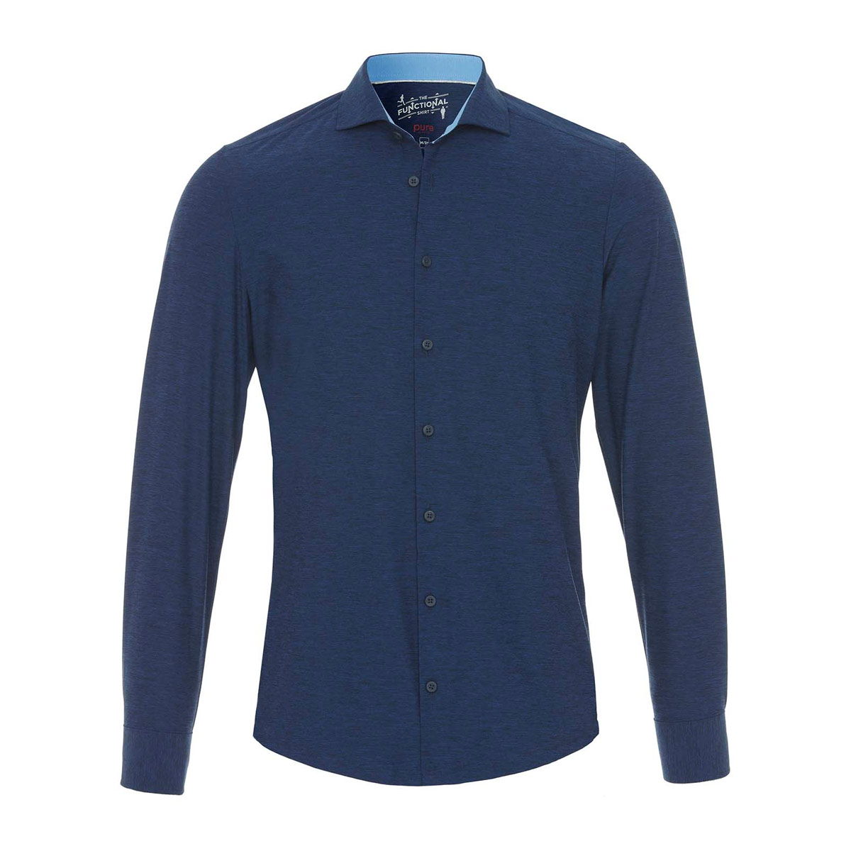 Functional Hemd Slim Fit Men Langarm, Ärmel, Hemd, Hosen, Mantel