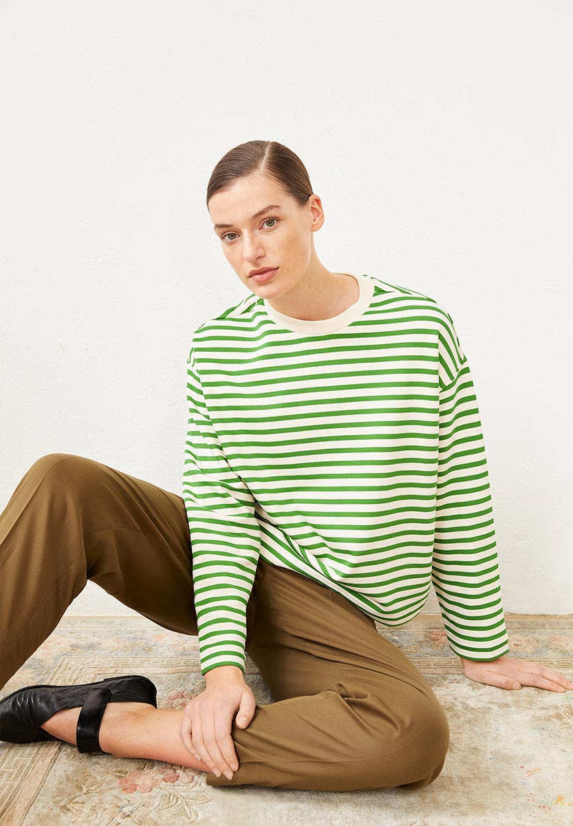 FRANKAA MAARLEN STRIPE Sweatshirt Women