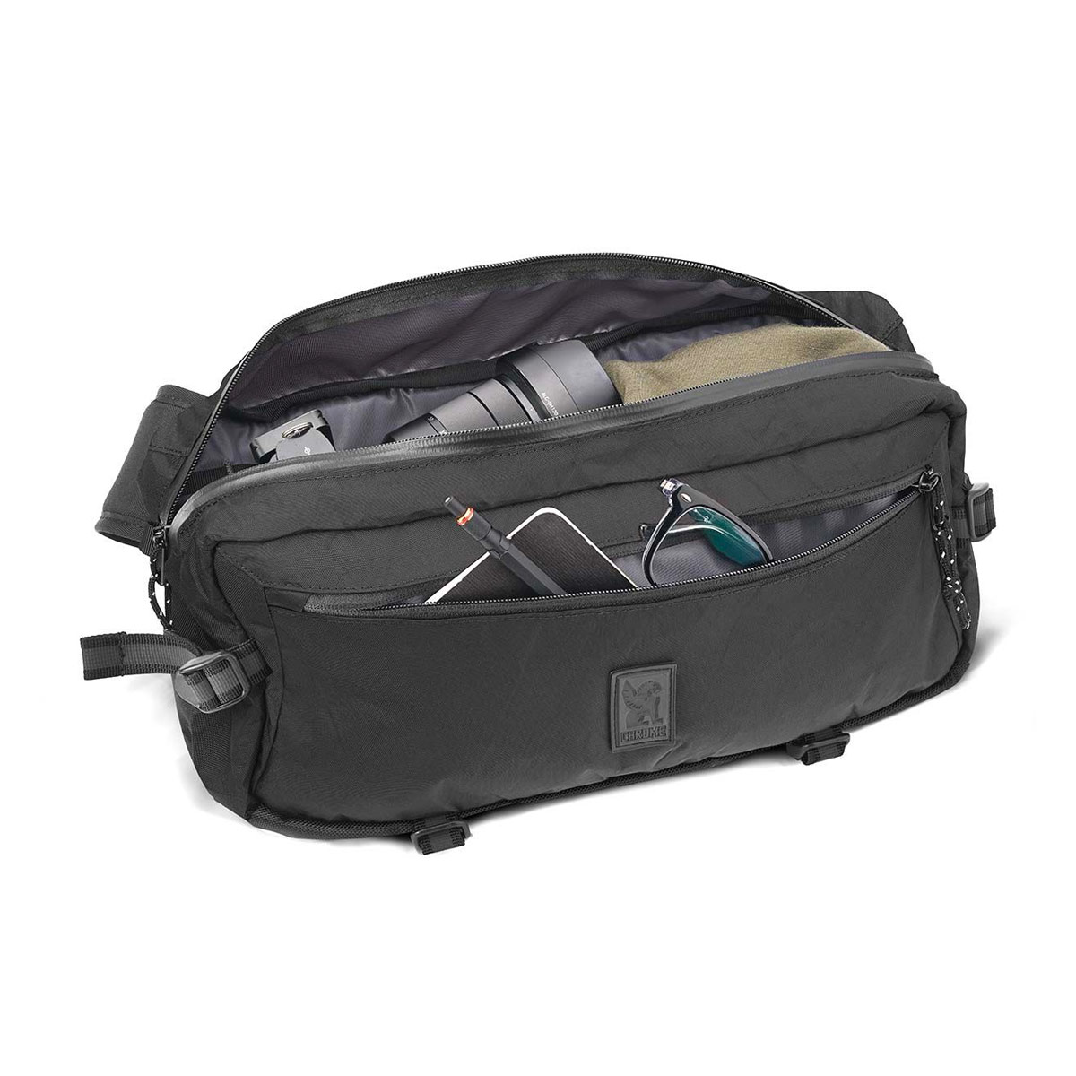 Chrome Industries Kadet Messenger Bag 9 L Crossbody Tasche BG-196-Chrome-Kadet-BKLB-4