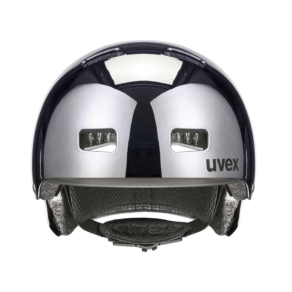 uvex hlmt 5 bike pro chrome Fahrradhelm S41098802-uvex-hlmt-5-bike-pro-gunmet-chrome_F1