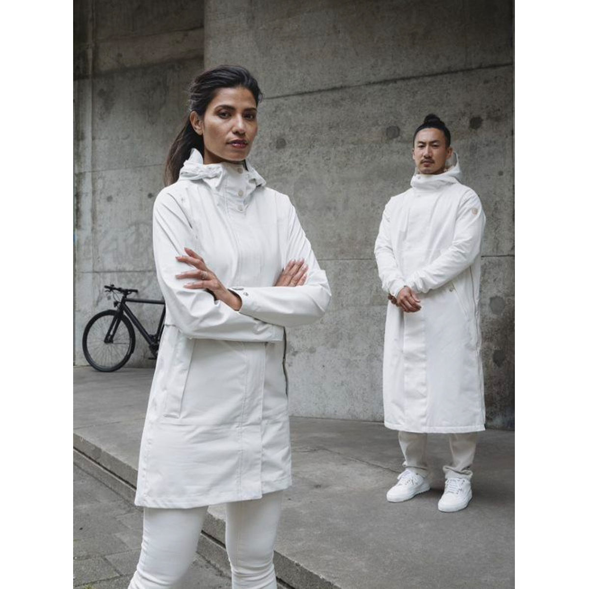AGU Undyed Regenjacke Damen AGU_Undyed_Rain_Parka_Women_43500000_027_im2