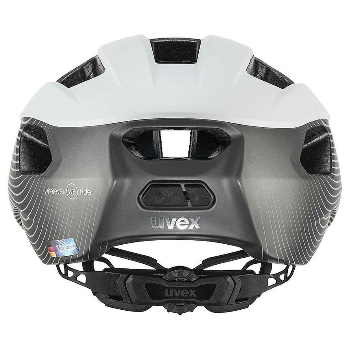 uvex rise cc Fahrradhelm Damen UVEX_Fahrradhelm_rise-cc_Women_white-grey-matt_05