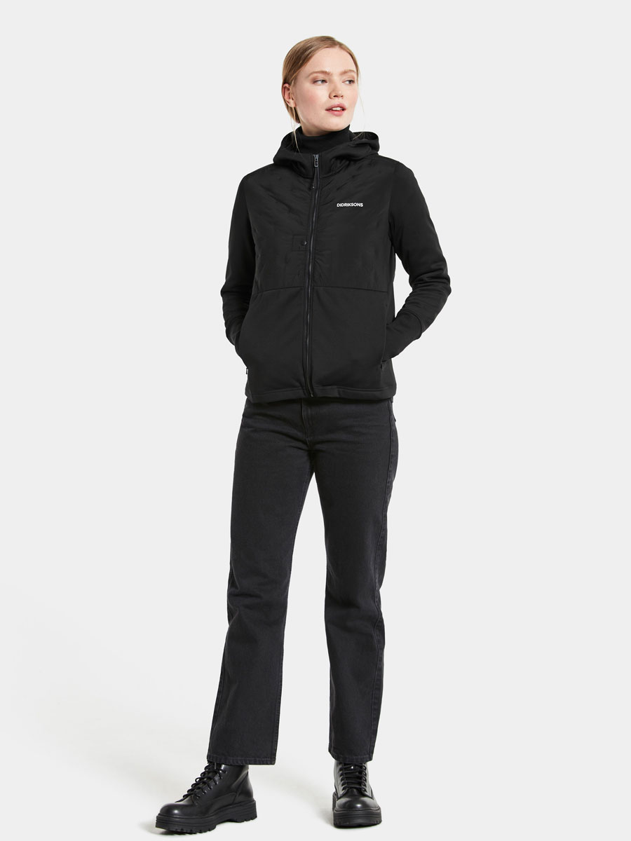 Didriksons VALDA Jacket 2 Fleecejacke Damen Didriksons_valda_womens_fullzip_2_504294_060_front4_m222