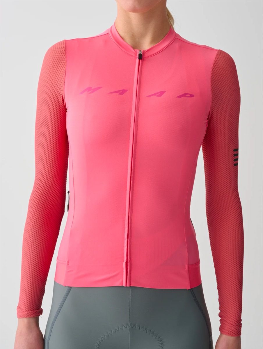 MAAP Evade Pro Base 2.0 Langarm Radtrikot Damen Maap_Womens-Evade-Pro-Base-LS-Jersey-2.0_Women_Epic-pink_03