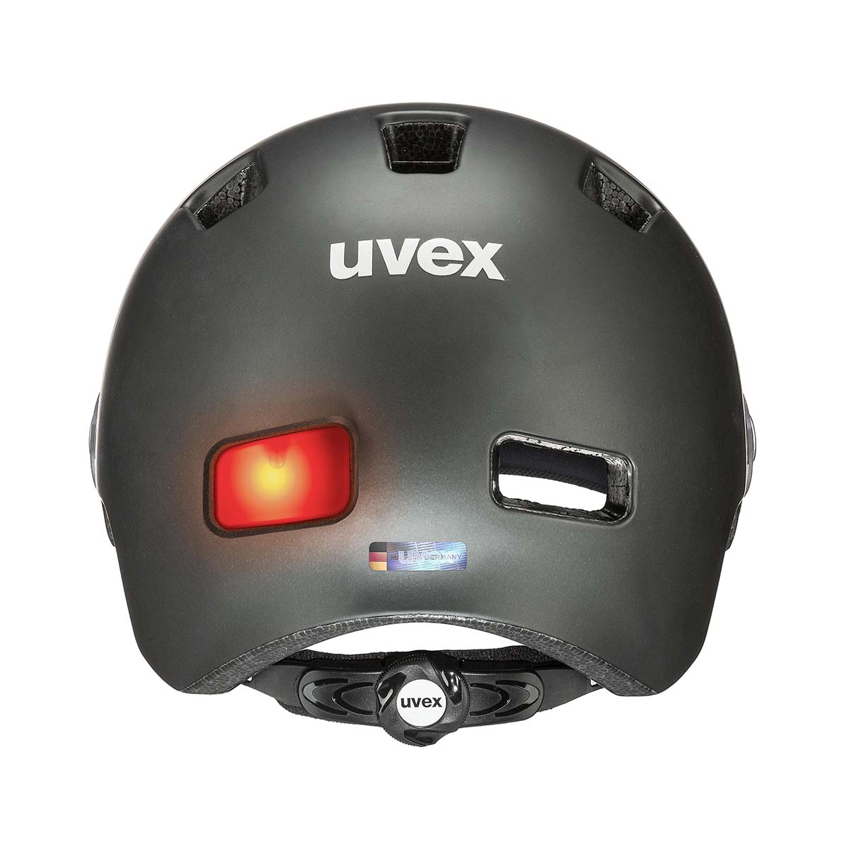 uvex rush visor Fahrradhelm S41002802-uvex-rush-visor-dark-silver_R2