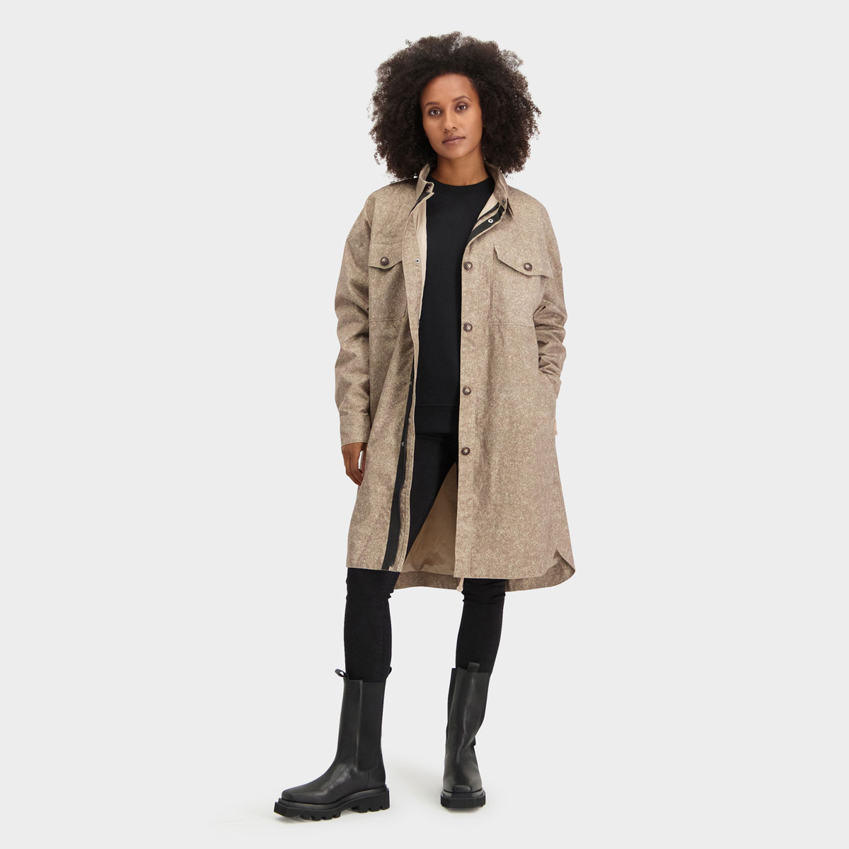 AGU Oversized Regenmantel Damen AGU Oversized Regenmantel Damen