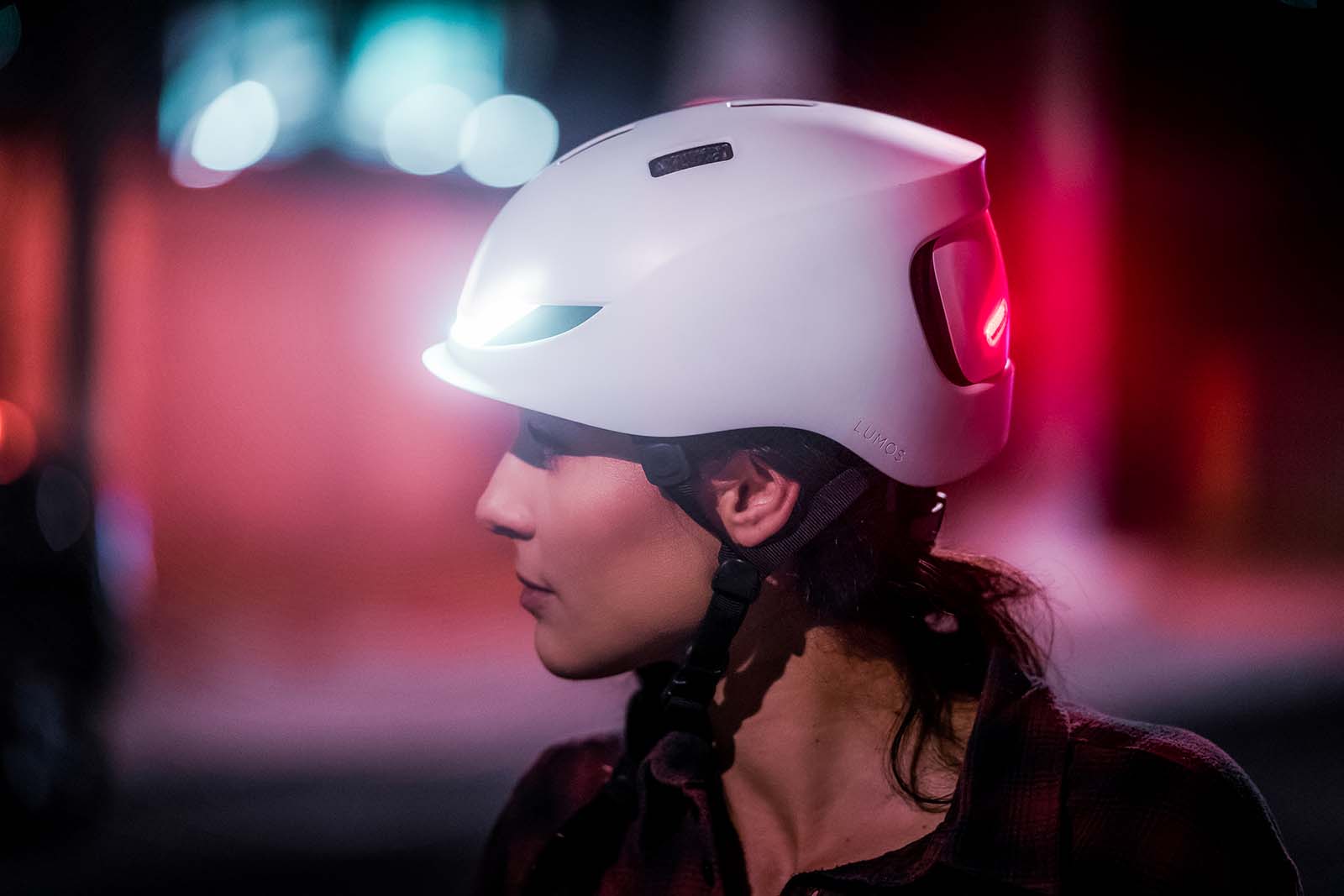 Lumos Street MIPS Fahrradhelm Lumos-White_Street_Side