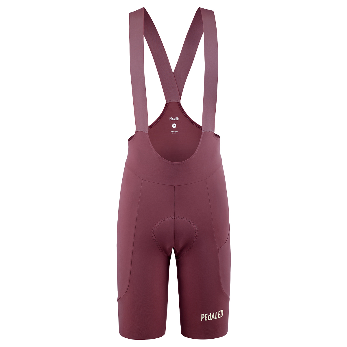 PEdALED Element Lightweight Cargo Bib Fahrradhose Herren PEdALED_ELEMENT-LTW-BIB-SHORTS-BURGUNDY_01