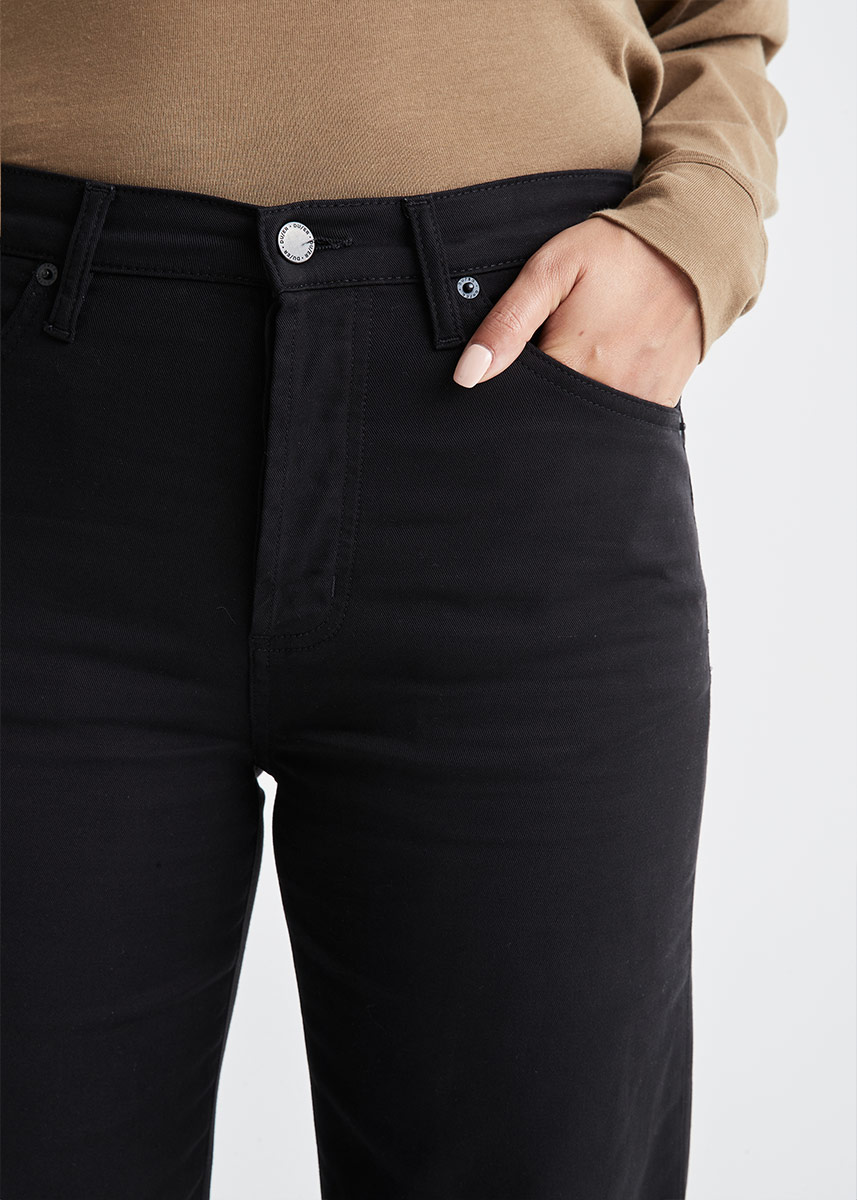 DUER Live Free High Waist Hose Damen DUER_WFTS1015_LiveFree-HighRise-WideLeg_Black_06